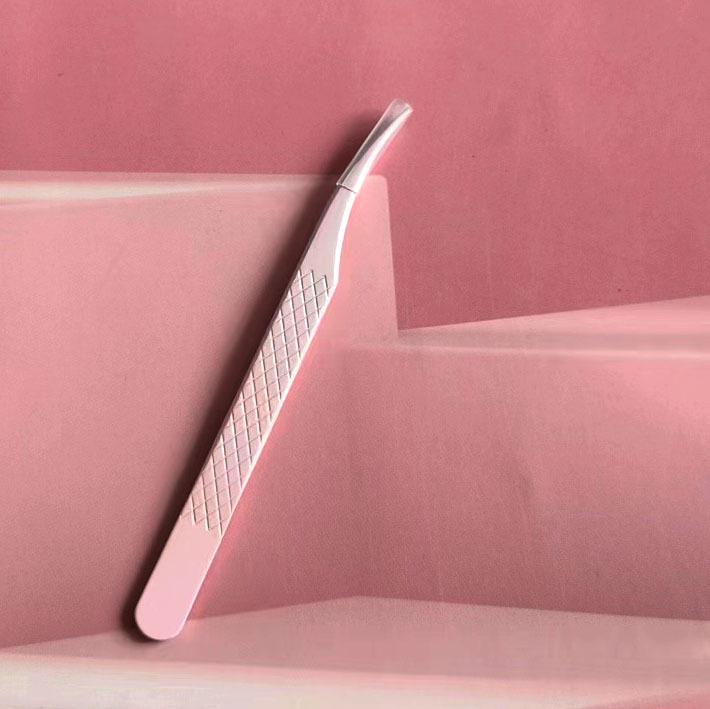 Golden Feather Eyelash Extension Tweezers – Precision Tools for Eyelash Technicians