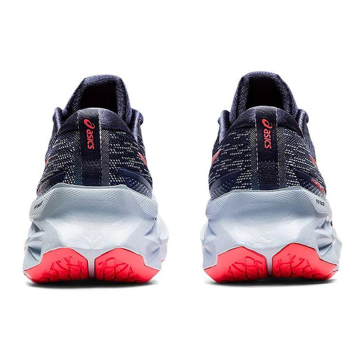 ASICS Novablast 2 Women's Thunder Blue Pink Neutral Running Shoes 1012B049-400