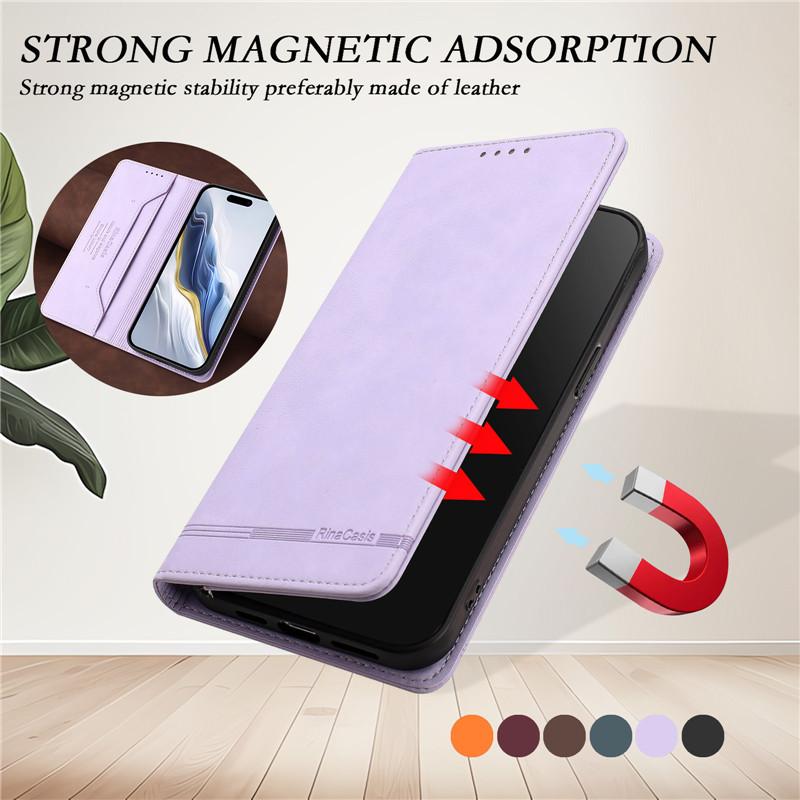 Leather Retro Anti-theft Wallet Flip Case For Motorola Moto Edge 5G 2025 2024 30 Pro Fusion Neo Phone Cover Magnetic Hasp Card
