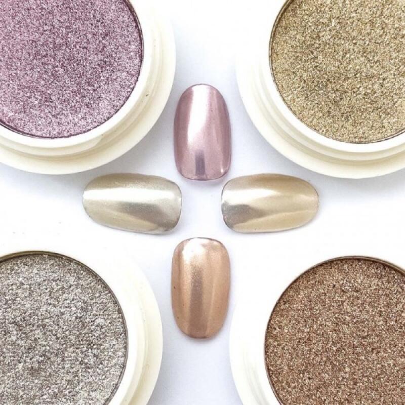 Golden Mousse Powder 4 colors 02. Gold