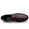 Men's Business Casual Shoes Handmade Layered Cowhide Rubber Bottom Leather Footwear for Office And Leisure