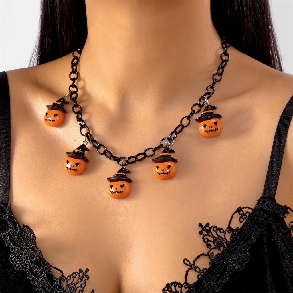 Gothic Halloween Necklace for Witchy Jewelry Halloween Party Costume Accessories