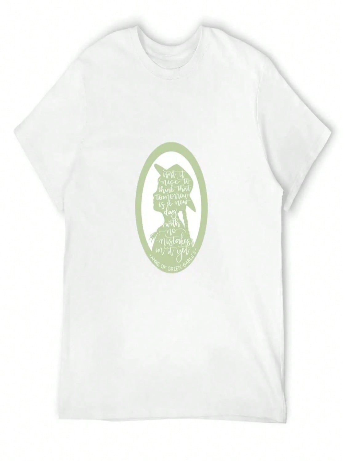 Anne Of Green Gables Quote T-Shirt Cute Clothes Aesthetic Clothes Graphic T Shirt Vintage unisex s Clothing S разноцветный