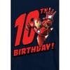 Marvel Childrens/Kids Iron Man 10th Birthday Hoodie