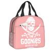 The Goonies Lunch Bag Women Cooler Thermal Insulated Jolly Roger Pirates Skull Lunch Box for Kids School Children Food Bags