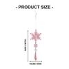 Clear Shatterproof Acrylic Snowflake Icicles Christmas Decorations With Berries Ball For Home Party Tree