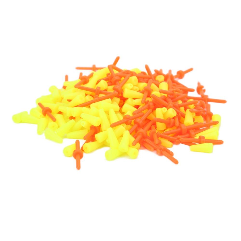 300PCS Reusable Bobber Stops Rubber Slip Bobber Stops Portable Fishing Bobber Stopper  Angling