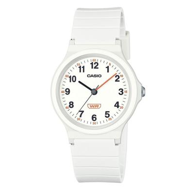 Orologio da donna Pop Analog White Bio Based Resin Strap quadrante bianco al quarzo LQ-24B-7B