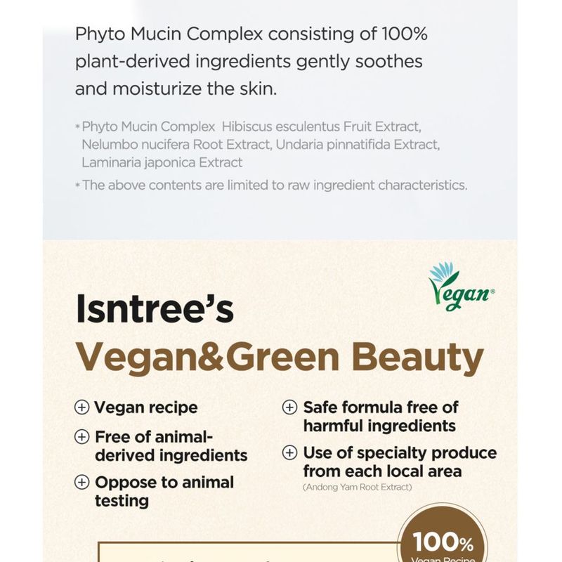 Isntree - Yam Root Vegan Milk Cleanser