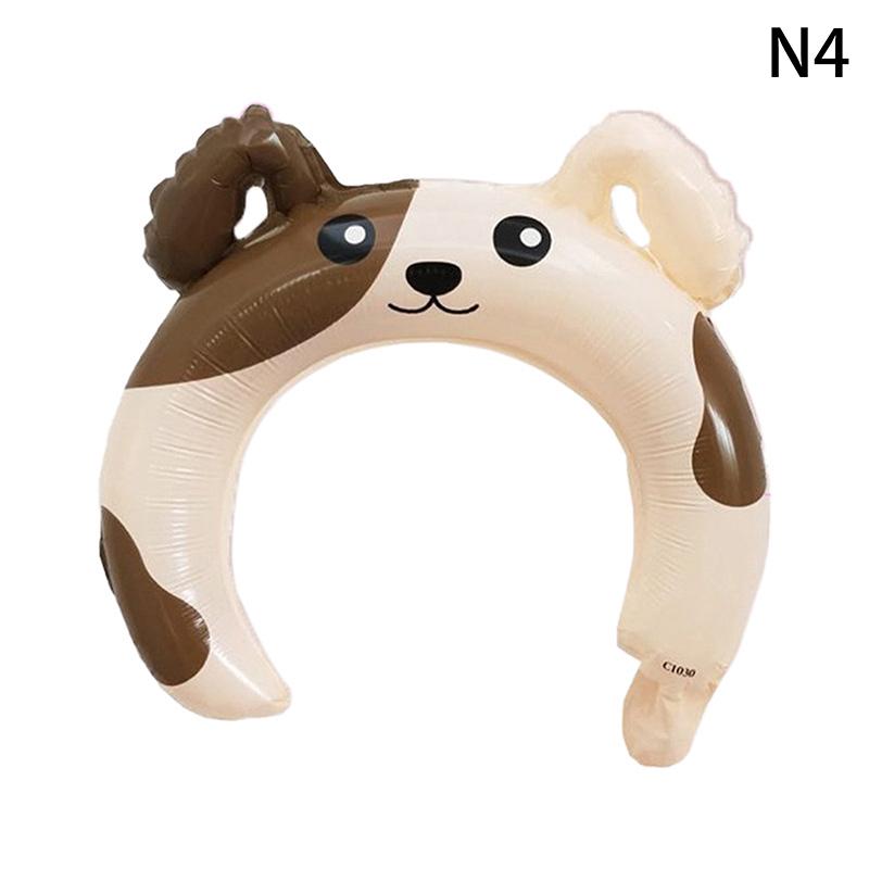 5pcs Cute Headband Balloon Cute Cartoon Animal Balloon Kids Birthday Party Decoration Baby Shower Children's Toys