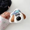 Plush Cartoon Puppy Capybara Mobile Phone Back Clip Women'S Cute Adjustable Retractable Messenger Rope Strap