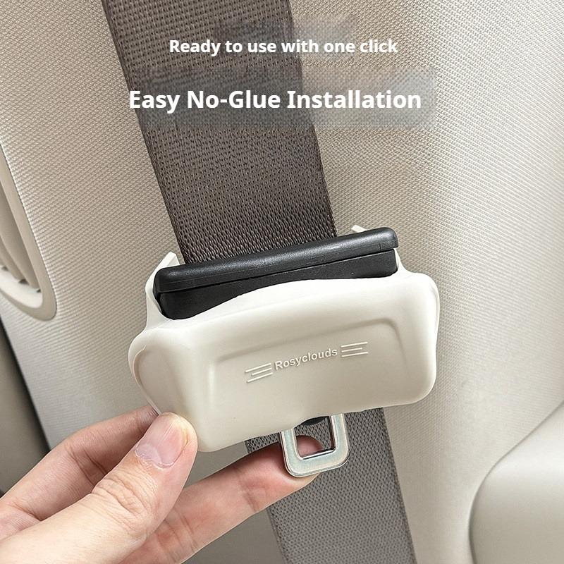 For Zeekr 7X 001 007 009 X 9X Car Seat Belt Protection Cover Seatbelt Buckle Impact Silicone Seatbelt Cover Interior Accessories