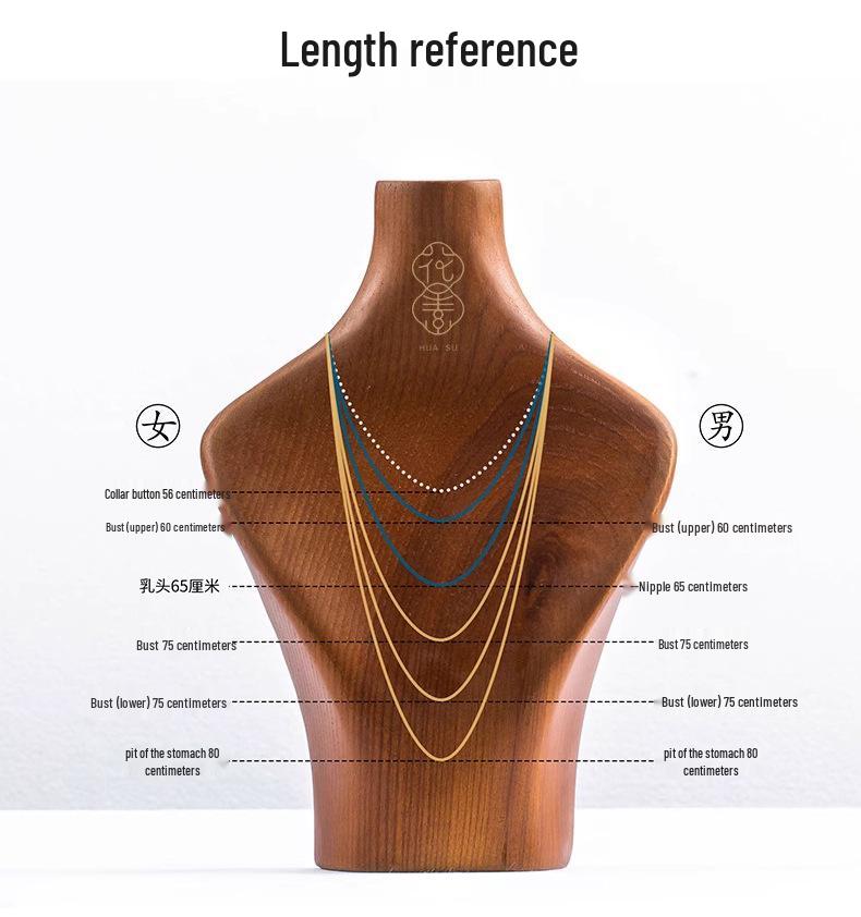 Hochwertige handgewebte gewachste Leder Jade Anhänger Halskette mit Sicherheitsverschluss