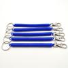 Security Gear Wristband Spring Rope Key Ring Elastic Ropes Spiral Stretch Keychain Key Cord Clasp