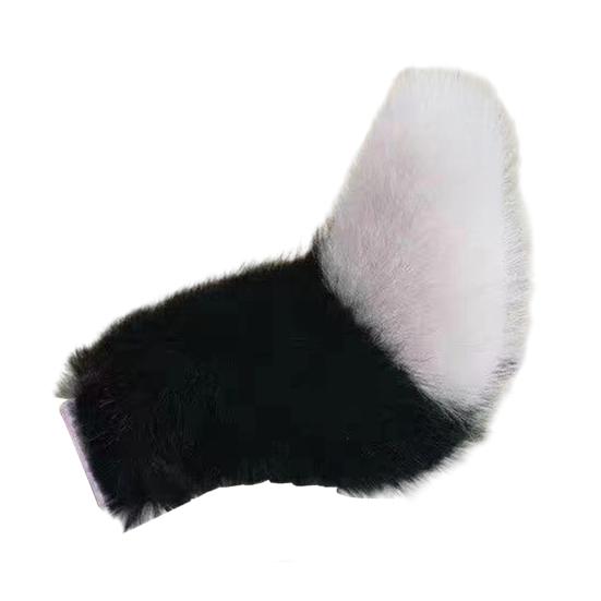 Remote Control Car Tail with Motion Sensor Plush Animal Tail for Vehicle Decoration And Cosplay USB Rechargeable Novelty Gift for Car Enthusiasts