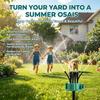 360° Coverage Precision Garden Irrigation Sprinkler,360 Multi Directional Lawn Sprinkler,Automatic Rotating Precision Coverage Irrigation (a2)