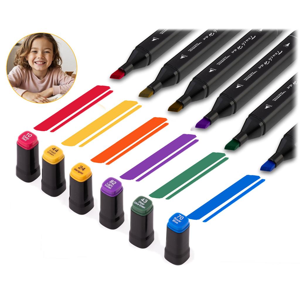 Nukido Nk-912 Alcohol Markers With Bag Of 80