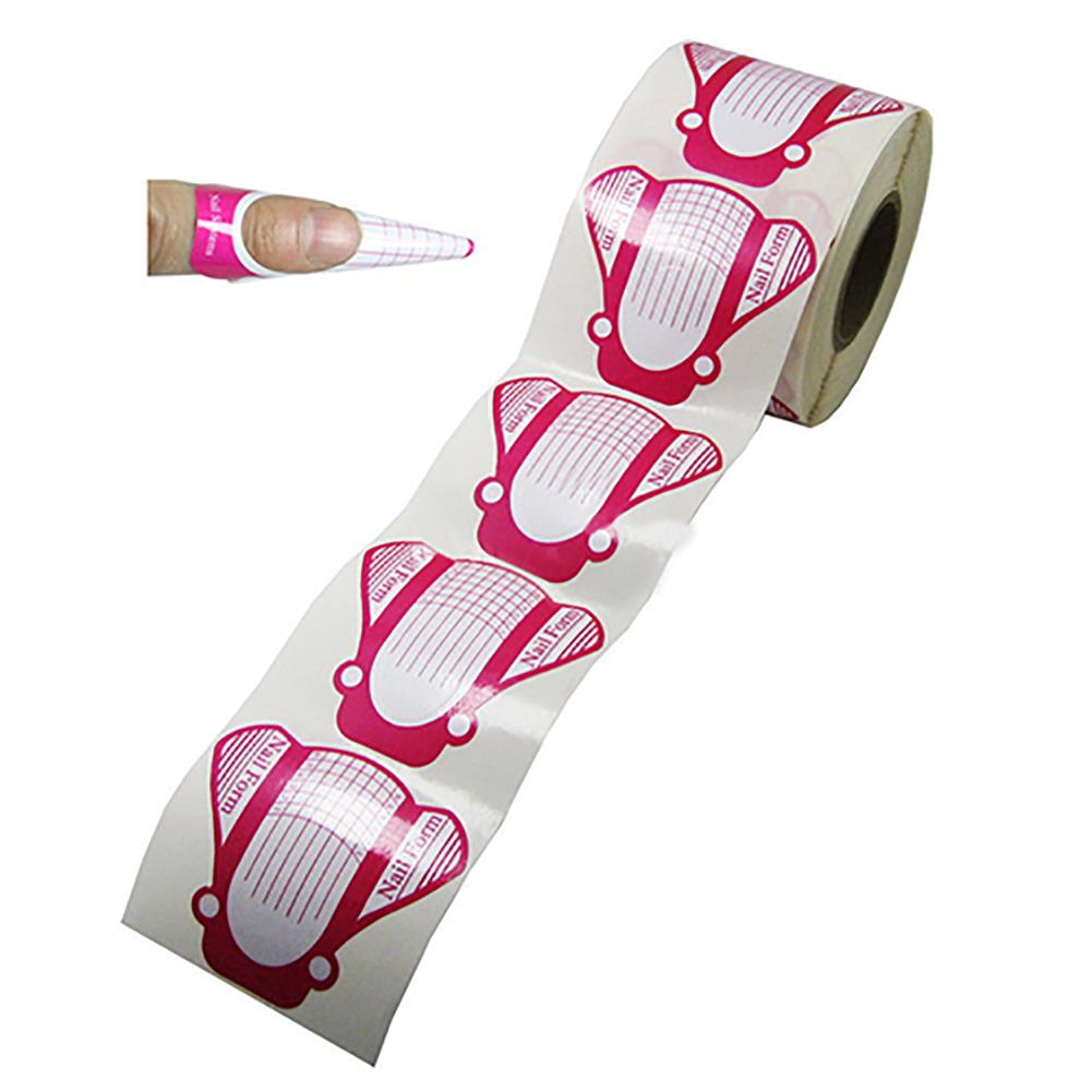 

Puntos Nail Art 100 шт., руководство по наращиванию ногтей по французскому типу, акриловые наклейки для УФ-геля, инструмент для самостоятельного изготовления one size