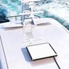 Universal Motorhome Boat Car Roof Mounting Bracket Magnetic Base Rustproof Metal Construction Tilted Water Drainage System