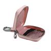 Compact Lightweight Travel Headphone Storage Case Women Men Wireless Earphones Earbud Protective Zipper Carrying Pouch with Keychain