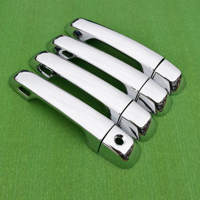 for Toyota 4Runner 2010 - 2017 Chrome Handle Cover Trim Set for 4 Runner 2011 2012 2013 2014 2015 2016 Accessories Car Styling