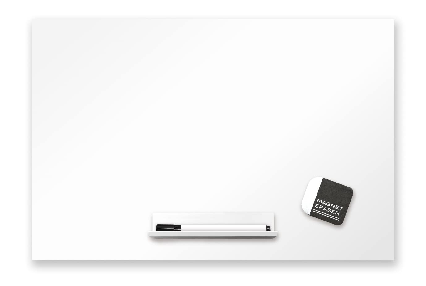 

Asmix Asuka Antibacterial Whiteboard Sheet with Magnetic Sheet, AWM01 Medium, 300 x 450mm, White