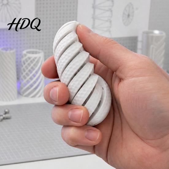 Fidget Gadget Stress Relief Toy 3D Printed Anxiety Design Twist And Sphere Toy Rotate Portable Interactive Decompression for Teens Adults