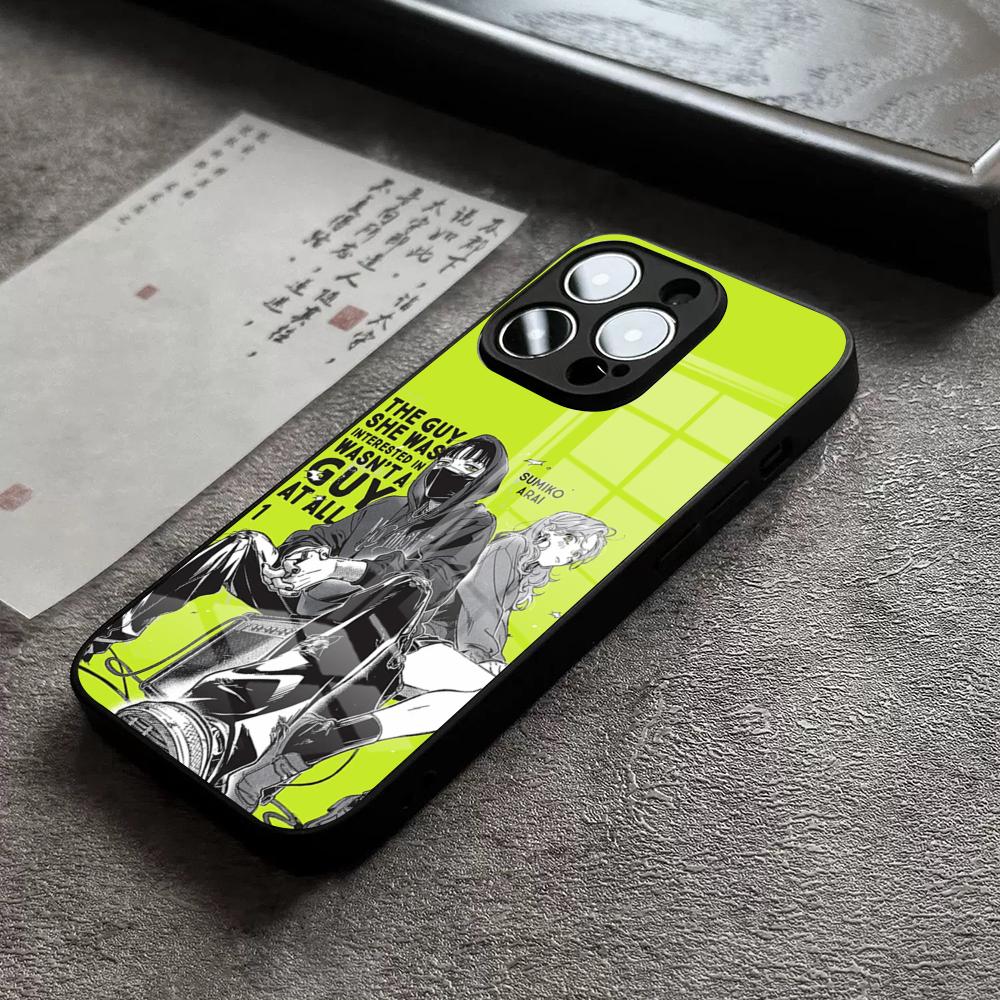 Phone Case For IPhone 17 Pro Max 14 Pro 15 12 11 13 Mini X XR XS 16 Plus SE Glass Cover A-Aya O-Oosawa K-Koga M-Mitsuki