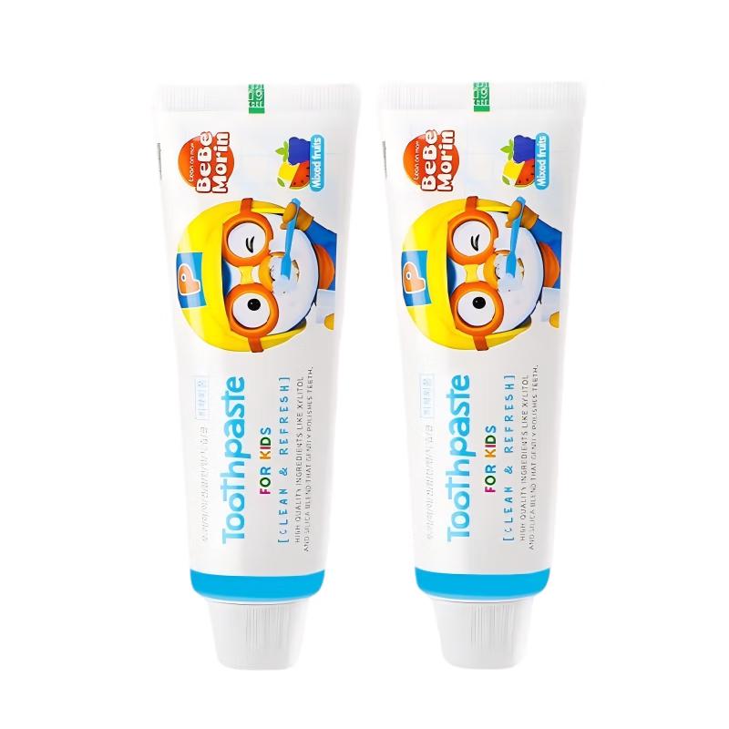 Детская фторированная зубная паста Pororo - Смешанные фрукты (3-12 лет)