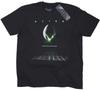 Alien T-Shirt Poster Science Fiction Horrorfilm Offiziell Neu Schwarz