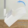 Foldable Broom and Dustpan Set with Scraper Comb