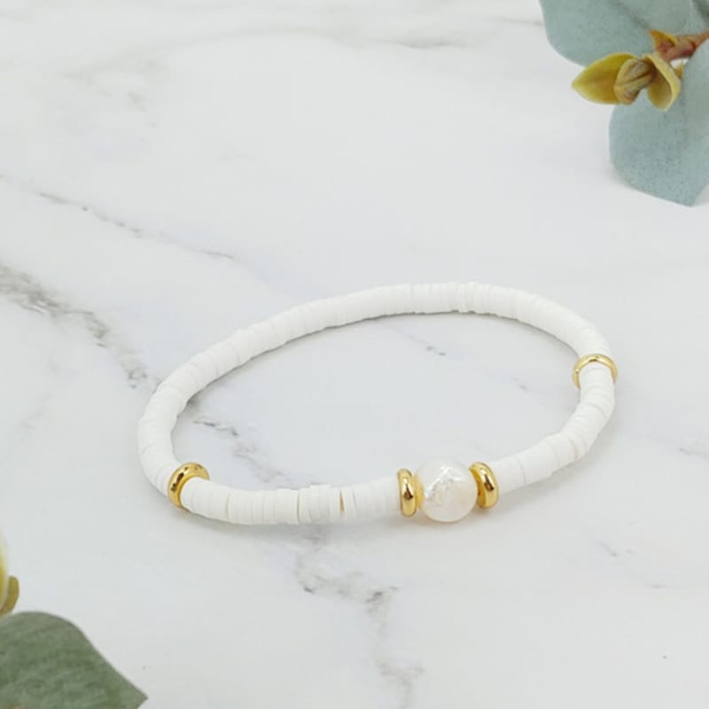 LALA Perlenarmband (5er-Set) - BLAU