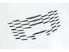 BYD Xia Front Grille Trim Stickers: Compatible with 25 Models