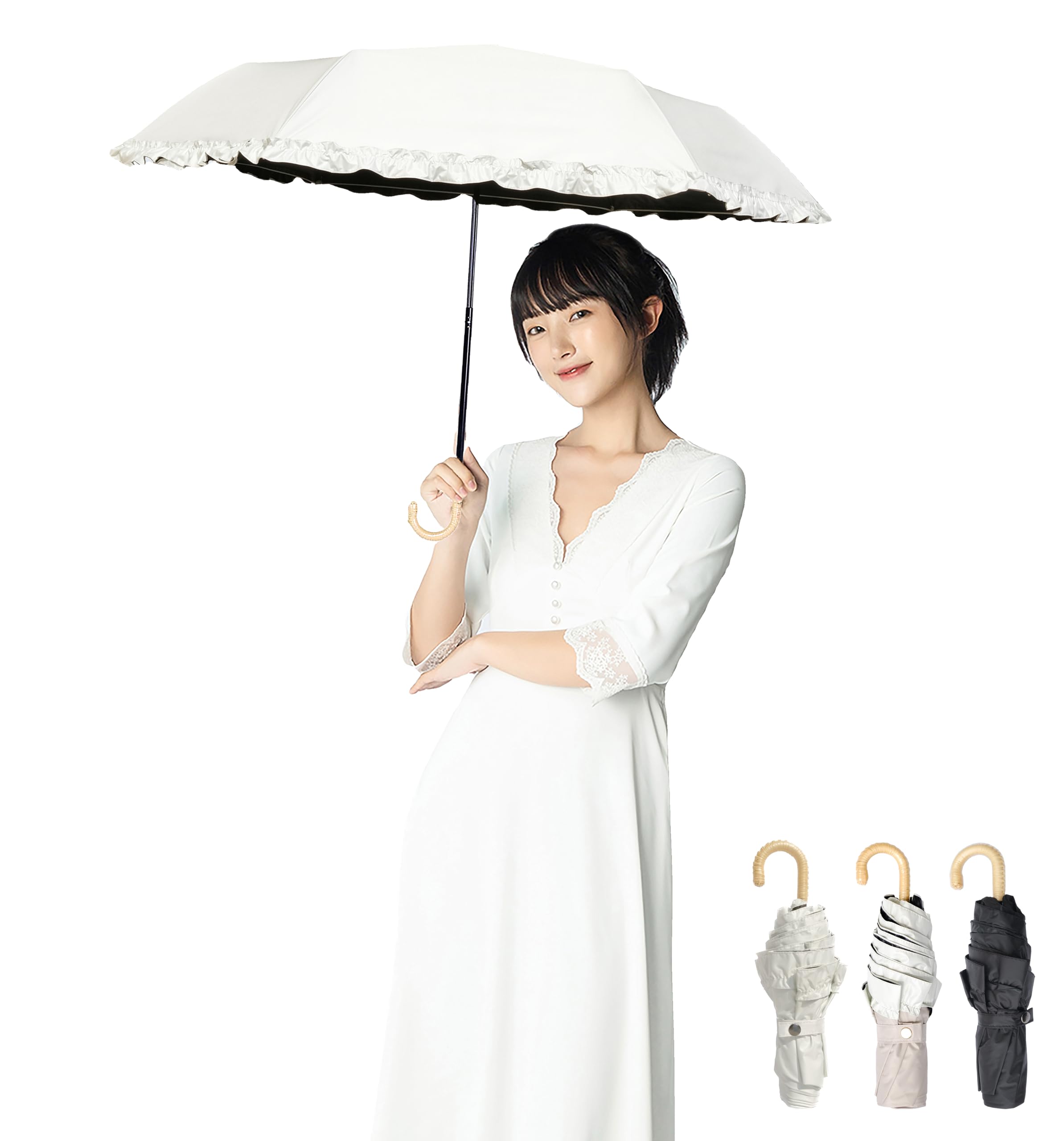 

Складной УФ-светильник Ultra 210T High Water Glass UV Gift Umbrella, женский зонтик, защита, 100% блокировка, складной, легкий, симпатичный,