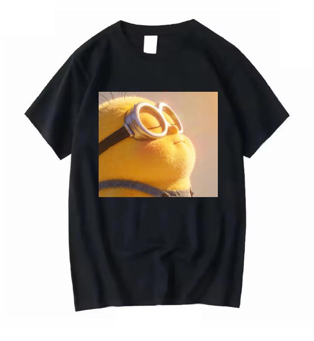 Despicable Me Minion Face Enjoy Shirt Cartoon Character T-Shirt, Funny Movie Tee S