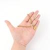 Stylish Stainless Steel Heart Pendant Clasp Necklace - Versatile Fashion Letter Design