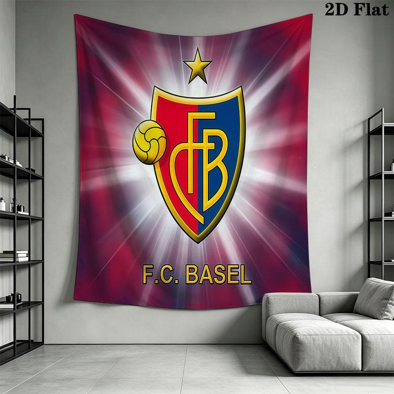 Basel Wall Hanging Printed Fabric Blanket Decorative Tapestries for Bedroom Living Room Home Decor