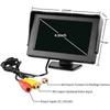 4.3in High-Definition Car Display Easy Install Universal Reversing Image Machine Dashboard Monitor for Vehicle