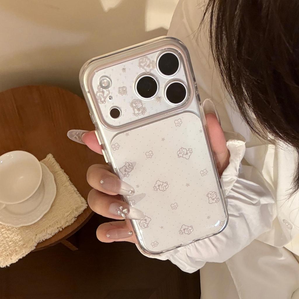 Minimalist Bear Phone Case for iPhone 16, iPhone 17, and iPhone 17 Pro Max