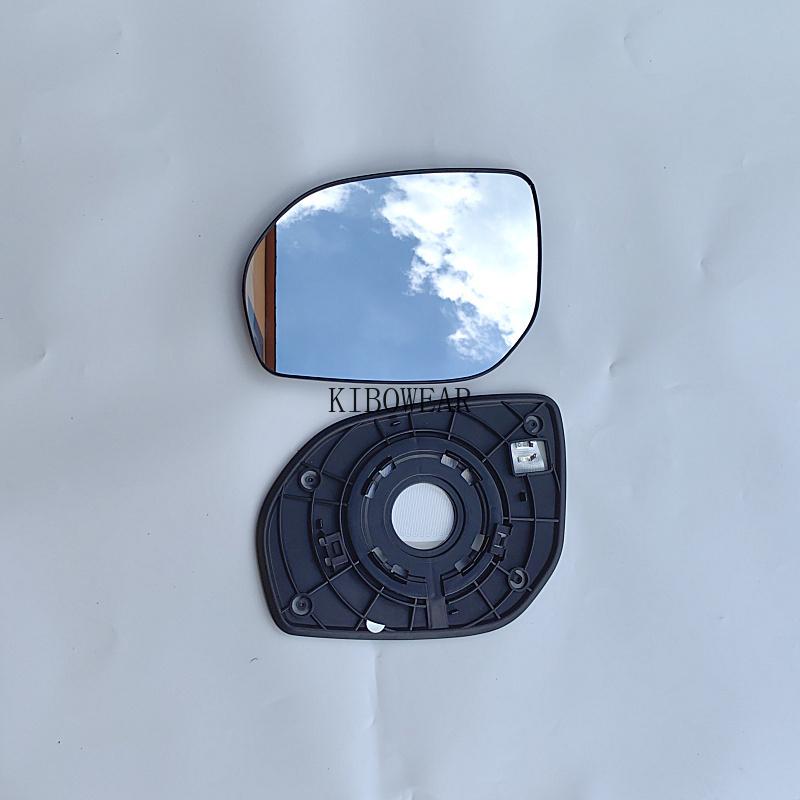 Side Mirror Cover Glass Frame Trim For Hyundai Grand Santa Fe XL Santafe 2017 2018   Turn Signal  Holder Auto Part