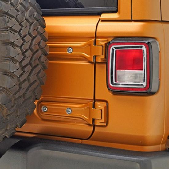 Taillight Light Lamp Guards Cover Trim Frame for Jeep Wrangler JL Sahara 2018+