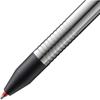 LAMY logo 3 colors - stainless steel multicolor ballpoint pen (black, blue, red) with color selec...
