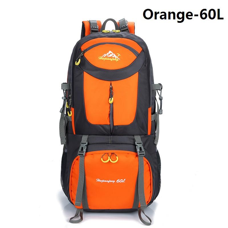 Hexagonal Nylon Backpack For Camping Climbing And Trekking 40l/50l/60l