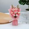 7 Heads Artificial Flower Bouquet Realistic Details Table Centerpieces Soap Flower Bouquet Flower Arrangement Mini Bouquet