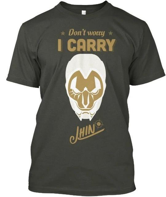 

Jhin -big Artwork Lol Dont Worry I Carry TTshirt Made in the USA Size S to 5XL XL