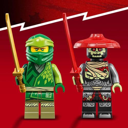 LEGO Ninjago Lloyd's Ninja Street Bike Toy Present Birthday Block Educational Christmas Boys Girls Children 4 Years Old 5 Years Old 6 Years Old Battle