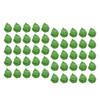 50 Stück Mini-Frösche Niedliche Lebendige Miniatur-Harz-Froschfiguren für Garten-Moos-Landschaftsdekorationen