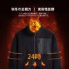 Boa fleece full zip jacket cold weather outer coat full zip outdoor warm lightweight jacket spring autumn winter unisex [FLYGAGA] men's women's