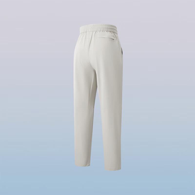 HLA Men's Elastic Cropped Training Pants