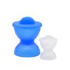 Dental Silicone Double-Head Mixing Bowl Cup Mixing Bowls With Lid Non-Stick Coagulating Cups Dentist Lab Impression Tool